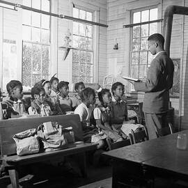 Children At Segregated School by Bettmann