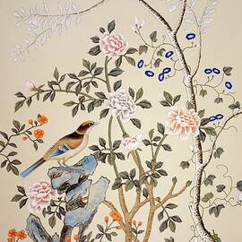 Chinoiserie Wallpaper by Heritage Images