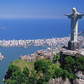 Christ The Redeemer On Corcovado, Rio by Gunter Grafenhain