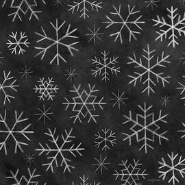 Christmas Chalk Pattern Vi by Mary Urban