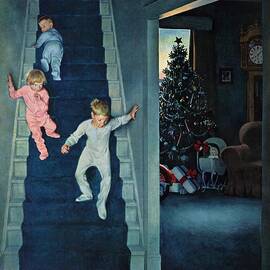 Christmas Morning by John Falter