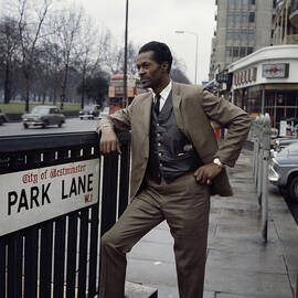 Chuck Berry On Park Lane by David Redfern