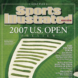 Church Pews At Oakmont Country Club Sports Illustrated Cover by Sports Illustrated