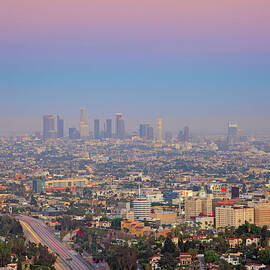 Cityscape Of Los Angeles by Eric Lo