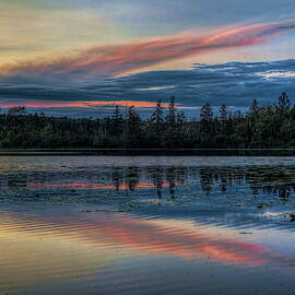 Clearing Sky Over Lost Lake by Dale Kauzlaric