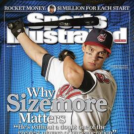 Cleveland Indians Grady Sizemore Sports Illustrated Cover by Sports Illustrated