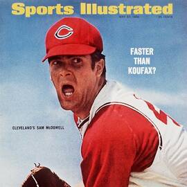 Cleveland Indians Sam Mcdowell Sports Illustrated Cover by Sports Illustrated