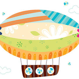 Close-up Of Airship by Eastnine Inc.