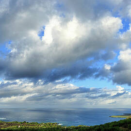 Clouds Over Kealakekua Bay, Hawaii by Alvis Upitis