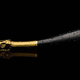 Cold Champagne Bottle by P1images