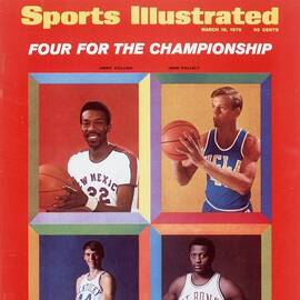 College Basketball Four For The Championship Sports Illustrated Cover by Sports Illustrated
