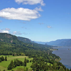Columbia River Gorge From Cape Horn by David Gn Photography