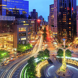 Columbus Circle & Broadway, Nyc by Maurizio Rellini