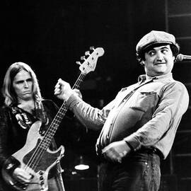 Comedian John Belushi Clowns On Stage by New York Daily News Archive
