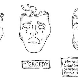 Comedy Tragedy Semi Autobiograpical by Maddie Dai