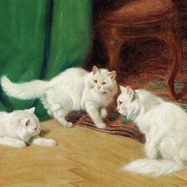Conversation Amongst Cats by Arthur Heyer