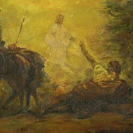 Conversion Of Paul by Arpad Feszty