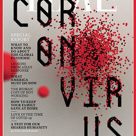 Coronavirus Special Report Time Magazine Cover 200330 Time Cover by Typography by Sean Freeman for TIME