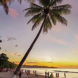 Costa Rica, Guanacaste, Tamarindo, Pacific Ocean, Playa Tamarindo, Peninsula De Nicoya by Markus Lange