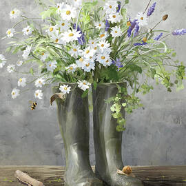 Cottage Gardening I by Danhui Nai