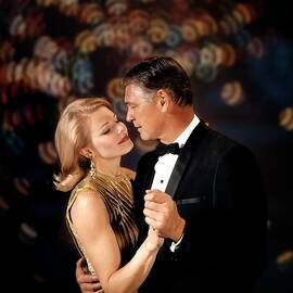 Couple Man Woman Arm In Arm Dance by H. Armstrong Roberts