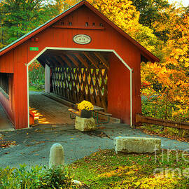 Creamery Covered Bridge by Adam Jewell