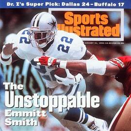 Dallas Cowboys Emmitt Smith, 1994 Nfc Championship Sports Illustrated Cover by Sports Illustrated
