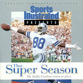 Dallas Cowboys Michael Irvin, Super Bowl Xxvii Sports Illustrated Cover by Sports Illustrated