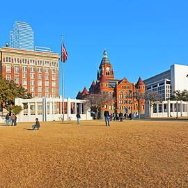 Dealey Plaza Dallas, Texas by Claudia Uripos