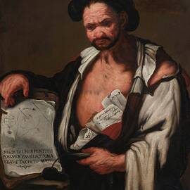 Democratus by Luca Giordano