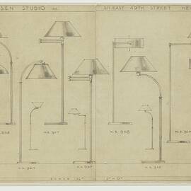 Design Drawing by Walter Von Nessen