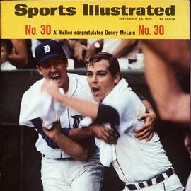 Detroit Tigers Al Kaline And Denny Mclain Sports Illustrated Cover by Sports Illustrated