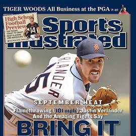 Detroit Tigers Justin Verlander... Sports Illustrated Cover by Sports Illustrated