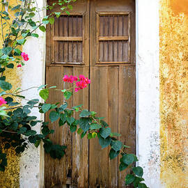 Door Of An Old Abandoned Yellow by Ogphoto