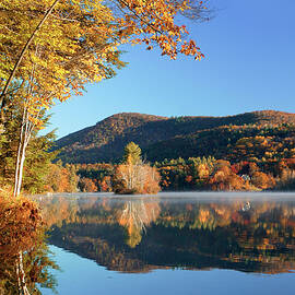 Echo Lake, Indian Summer, Vermont by Heeb Photos