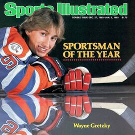 Edmonton Oilers Wayne Gretzky, 1982 Sportsman Of The Year Sports Illustrated Cover by Sports Illustrated