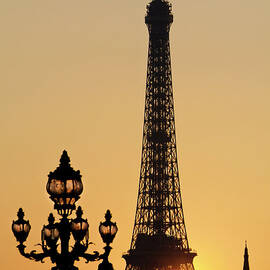 Eiffel Tower At Sunset by Jean Marc Romain