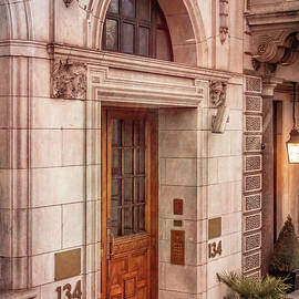 Elegant Door of High Street Kensington by Marcy Wielfaert