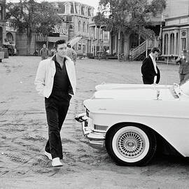 Elvis On Set by Archive Photos