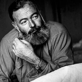 Ernest Hemingway by Kurt Hutton