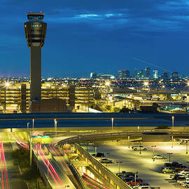 Evening Airport Traffic by Dustypixel