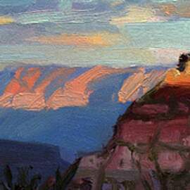 Evening Light at the Grand Canyon by Steve Henderson