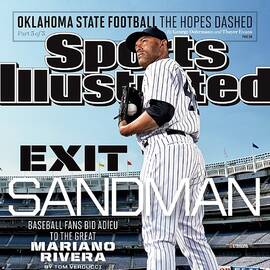 Exit Sandman Baseball Fans Bid Adieu To The Great Mariano Sports Illustrated Cover by Sports Illustrated