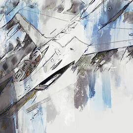 F-16 Fighting Falcon - 01 by AM FineArtPrints