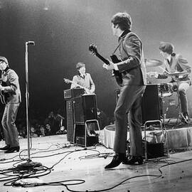 Fab Four Stateside by Central Press