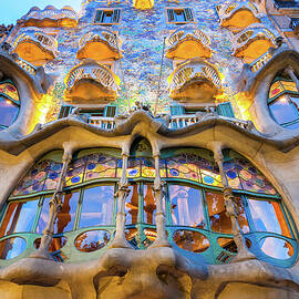 Facade, Casa Batllo, Spain by Marco Arduino