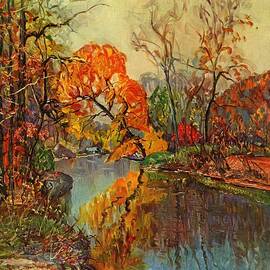 Fall Landscape by Baum