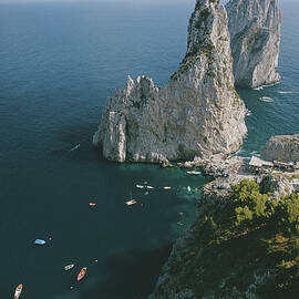 Faraglioni Rocks by Slim Aarons