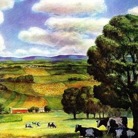 Farm Landscape by J. Steuart Curry