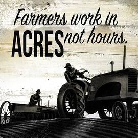 Farmers Work In Acres by N/a